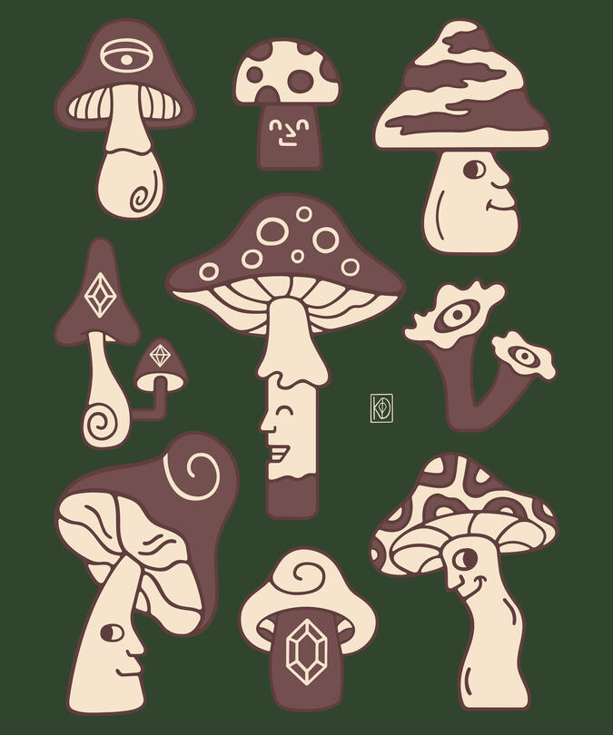 Funky Shrooms