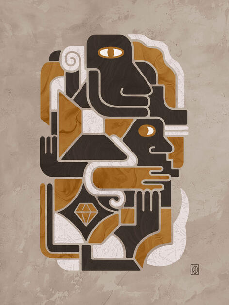 Abstract Artwork No.5 - Sketchbook Tour 2026