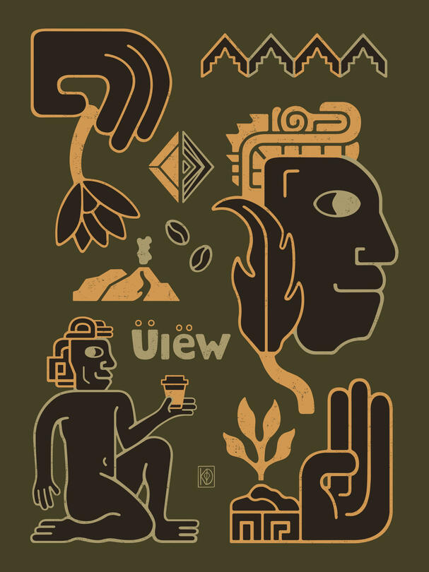 Ulew Coffee &amp; Juice Artwork Commission 2025